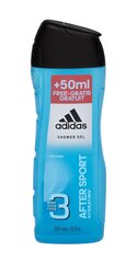 Suihkugeeli Adidas After Sport miehille, 300 ml hinta ja tiedot | Suihkusaippuat ja suihkugeelit | hobbyhall.fi