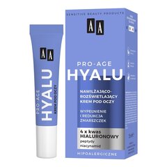 AA Hyalu Pro-Age silmänympärysvoide, 15 ml hinta ja tiedot | Silmänympärysvoiteet ja seerumit | hobbyhall.fi