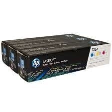 HP Toner 126A HV color Tri-Pack hinta ja tiedot | Laserkasetit | hobbyhall.fi