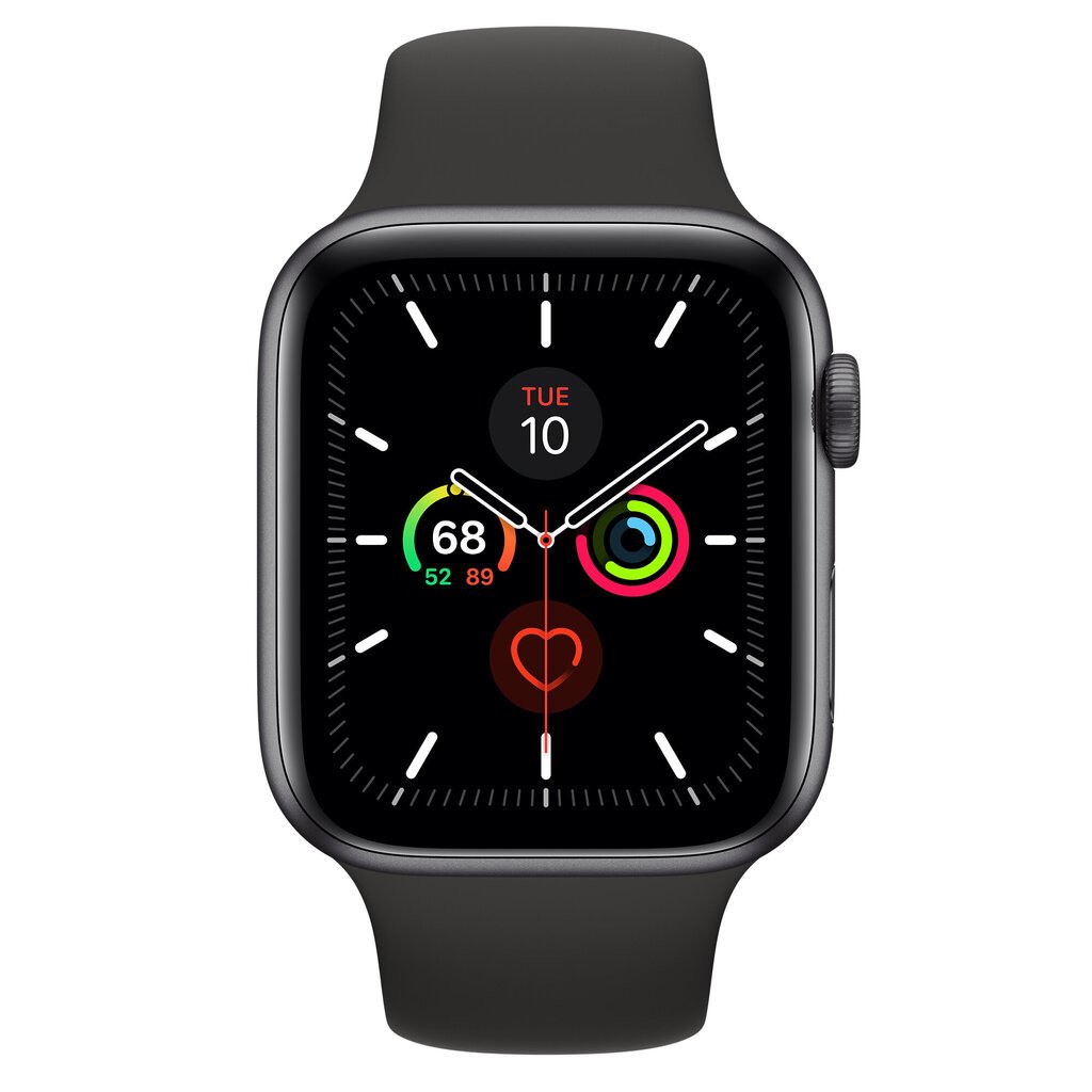 Apple Watch Series 5 44mm Stainless steel GPS+Cellular (Kunnostettu, kunto uudenveroinen) hinta ja tiedot | Älykellot | hobbyhall.fi