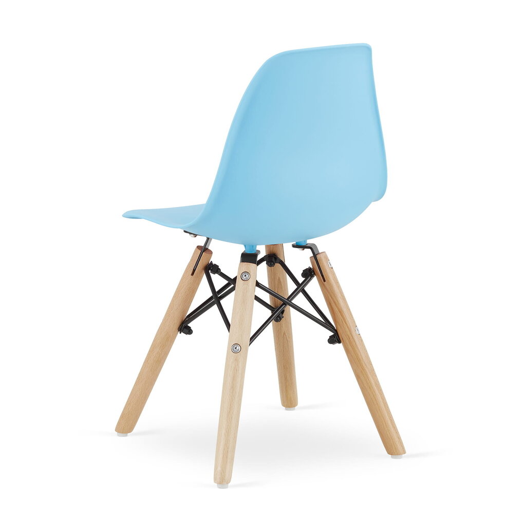 leobert Zubi 3 tuolia lapsille, sininen/ruskea hinta ja tiedot | Lasten pöydät ja tuolit | hobbyhall.fi