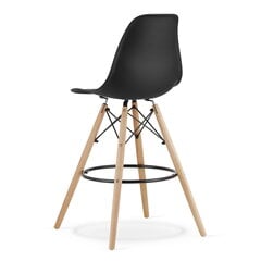 2 tuolin setti Leobert Lamal, musta/ruskea hinta ja tiedot | Ruokapöydän tuolit | hobbyhall.fi