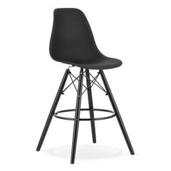 3 tuolin sarja Leobert Lamal, musta hinta ja tiedot | Ruokapöydän tuolit | hobbyhall.fi