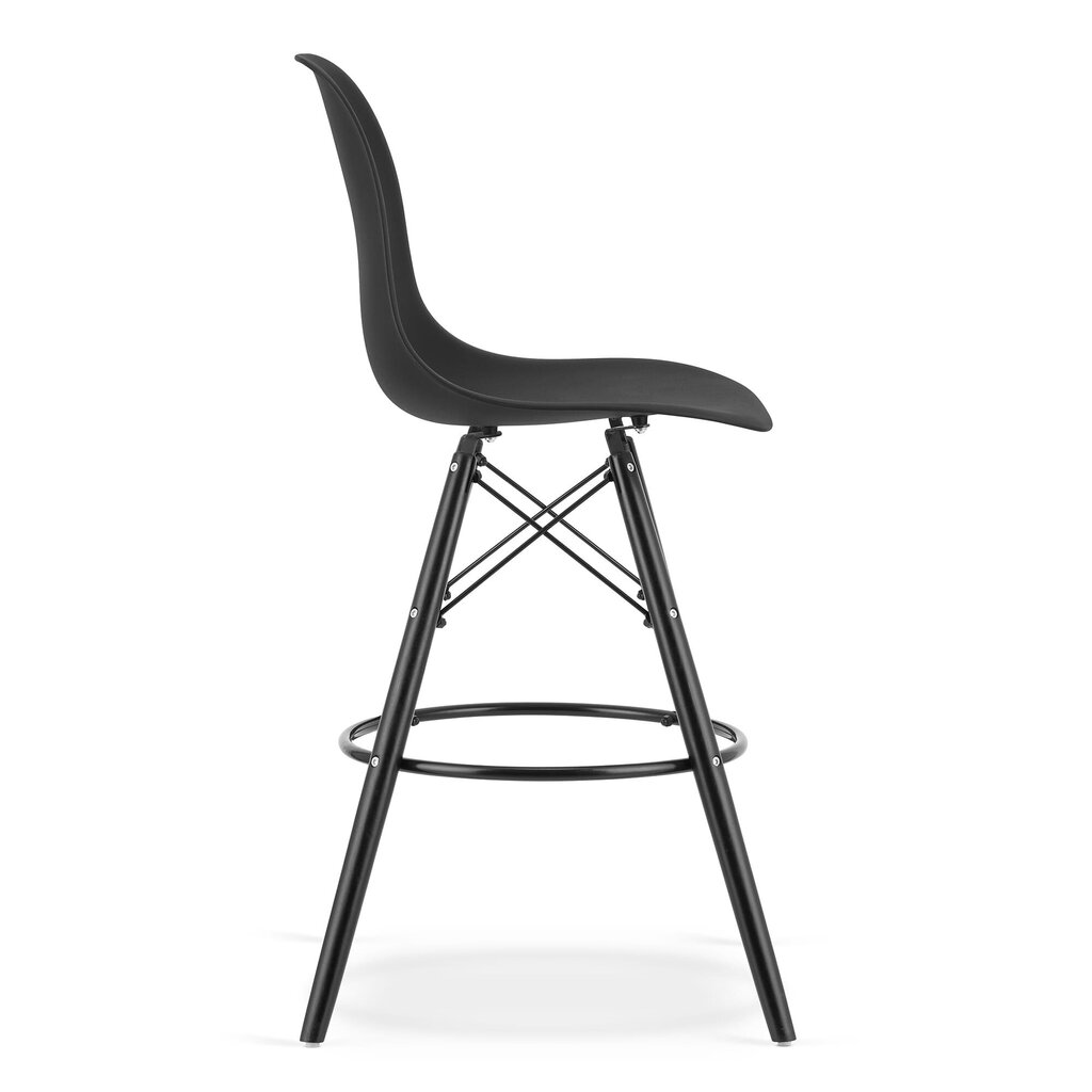 4 tuolin sarja Leobert Lamal, musta hinta ja tiedot | Ruokapöydän tuolit | hobbyhall.fi