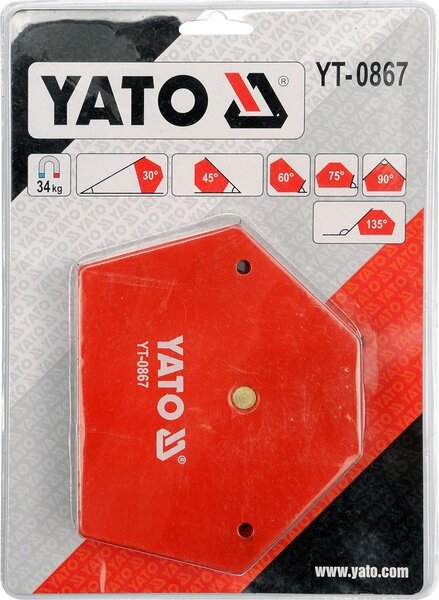 Hitsauskulmamagneetti Yato (YT-0867) hinta