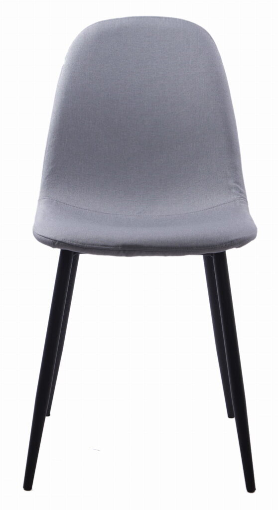 4 tuolin sarja Leobert Dart, harmaa/musta hinta ja tiedot | Ruokapöydän tuolit | hobbyhall.fi