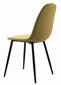 leobert Dart 3 tuolin setti, keltainen/musta hinta ja tiedot | Ruokapöydän tuolit | hobbyhall.fi