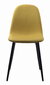 leobert Dart 3 tuolin setti, keltainen/musta hinta ja tiedot | Ruokapöydän tuolit | hobbyhall.fi