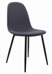 3 tuolin sarja Leobert Dart, musta hinta ja tiedot | Ruokapöydän tuolit | hobbyhall.fi