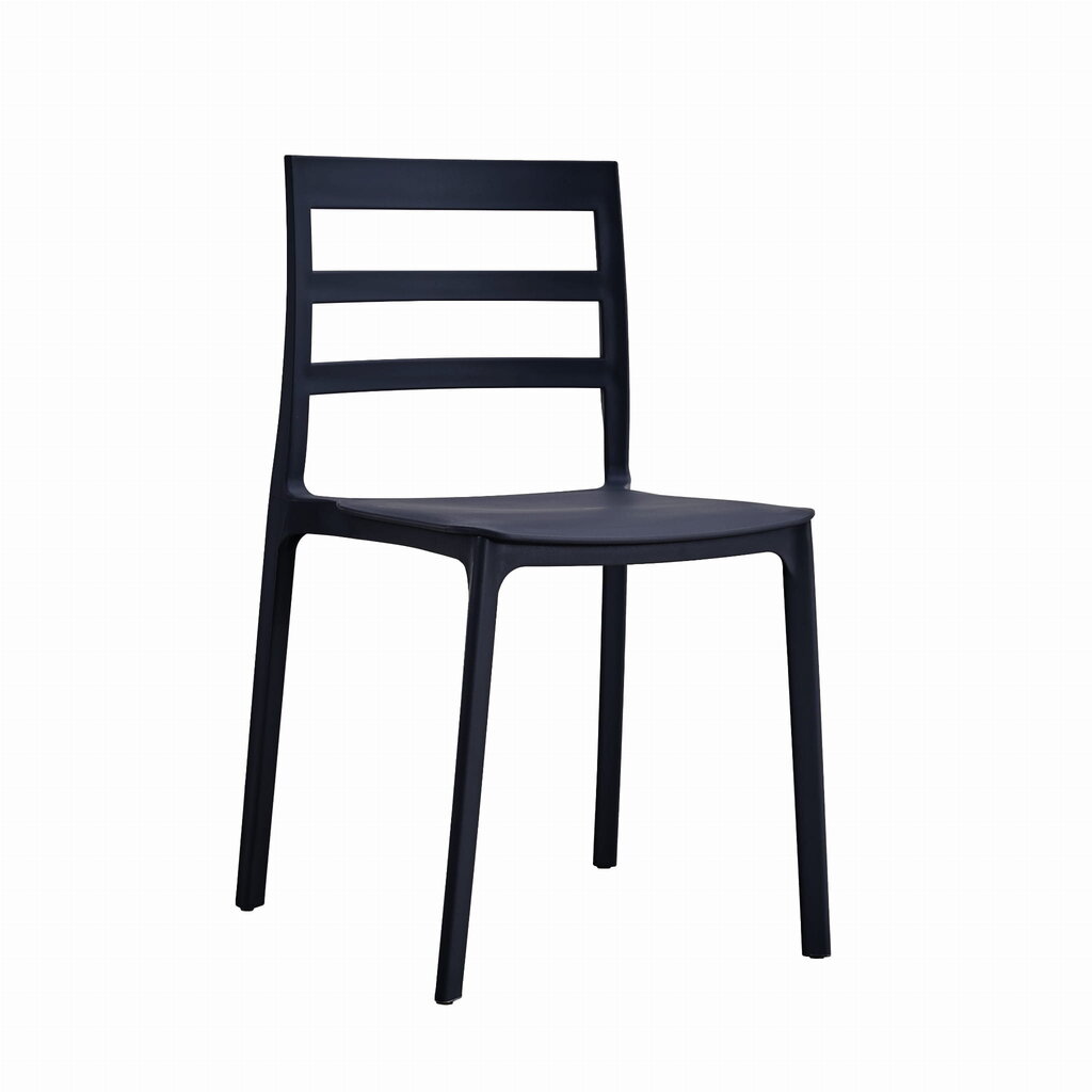 2 tuolin sarja Leobert Elba, musta hinta ja tiedot | Ruokapöydän tuolit | hobbyhall.fi