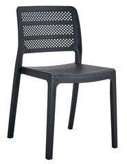 4 tuolin sarja Leobert Pagi, musta hinta ja tiedot | Ruokapöydän tuolit | hobbyhall.fi