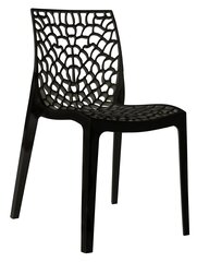 3 tuolin sarja Leobert Bafo, musta hinta ja tiedot | Ruokapöydän tuolit | hobbyhall.fi
