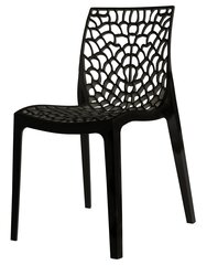 2 tuolin sarja Leobert Bafo, musta hinta ja tiedot | Ruokapöydän tuolit | hobbyhall.fi