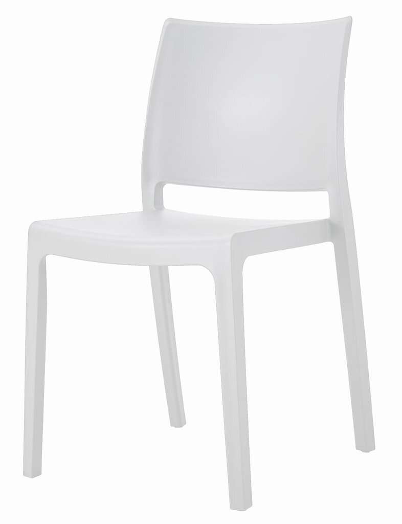 3 tuolin sarja Leobert Klem, valkoinen hinta ja tiedot | Ruokapöydän tuolit | hobbyhall.fi