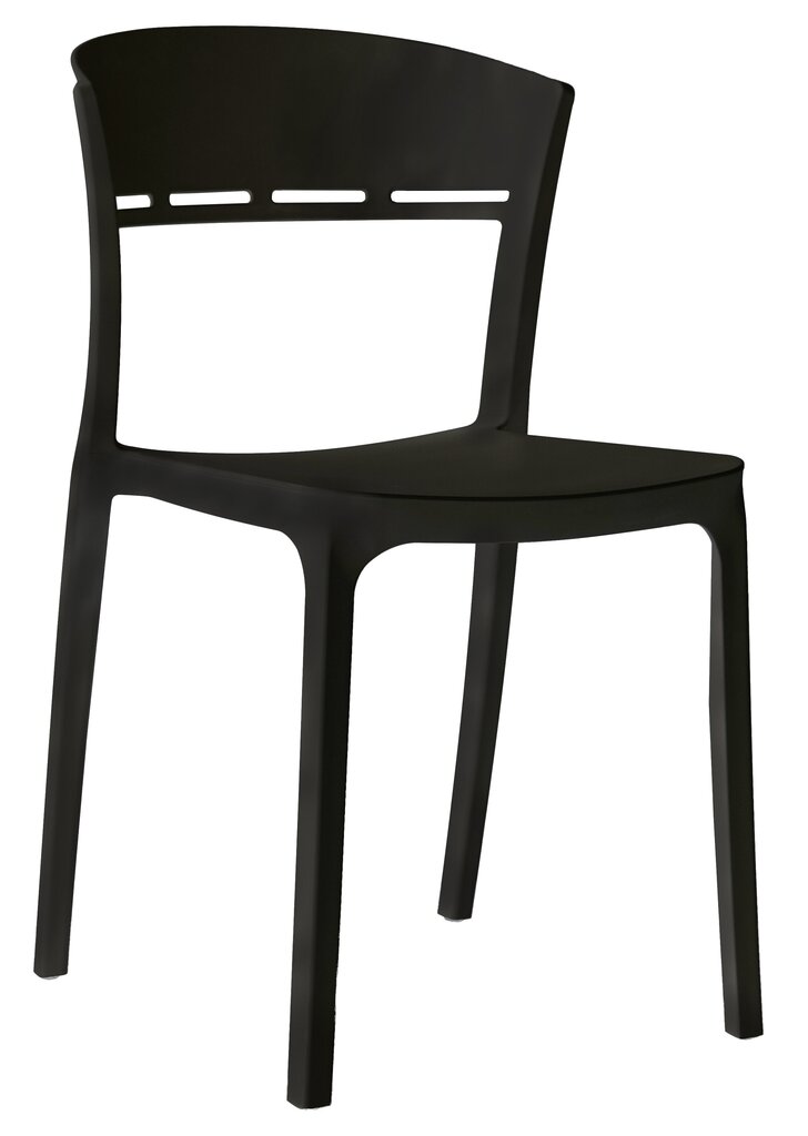 3 tuolin sarja Leobert Coco, musta hinta ja tiedot | Ruokapöydän tuolit | hobbyhall.fi