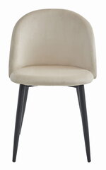 2 tuolin sarja Leobert Bello, musta/beige hinta ja tiedot | Ruokapöydän tuolit | hobbyhall.fi