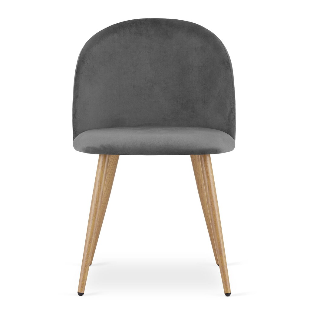 4 tuolin sarja Leobert Bello, harmaa/ruskea hinta ja tiedot | Ruokapöydän tuolit | hobbyhall.fi
