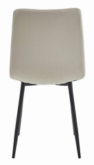 3 tuolin setti Leobert Libra, beige/musta hinta ja tiedot | Ruokapöydän tuolit | hobbyhall.fi