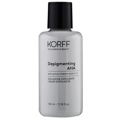 Nestemäinen kuorinta Korff Depigmenting Aha, 100 ml hinta ja tiedot | Korff Hajuvedet ja kosmetiikka | hobbyhall.fi