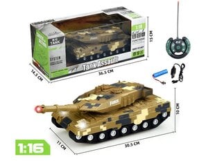 Madej Vehicle Tank R/C valo ja ääni hinta ja tiedot | Madej Lapset | hobbyhall.fi