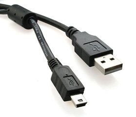 Kaapeli USB-MINI 5PIN 1,8m (Canon) Ferryt hinta ja tiedot | Kaapelit ja adapterit | hobbyhall.fi
