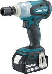 Langaton iskuväännin Makita DTW251RTJ 1/2", 18V hinta ja tiedot | Akkuporakoneet ja ruuvinvääntimet | hobbyhall.fi