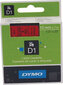 Laminoitu teippi etiketöintikoneille Dymo D1 45017 LabelManager™ Punainen 12 mm Musta (5 kpl) hinta ja tiedot | Tulostustarvikkeet | hobbyhall.fi