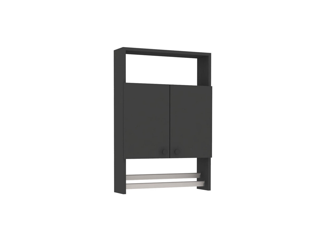 Kaappi, Asir, 60x87x15 cm, harmaa hinta ja tiedot | Kylpyhuonekaapit | hobbyhall.fi
