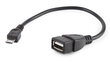 Cablexpert USB OTG AF to Micro BM cable, hinta ja tiedot | Adapterit | hobbyhall.fi