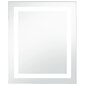 vidaXL Kylpyhuoneen LED-peili kosketussensorilla 50x60 cm hinta ja tiedot | Peilit | hobbyhall.fi