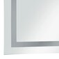 vidaXL Kylpyhuoneen LED-peili kosketussensorilla 50x60 cm hinta ja tiedot | Peilit | hobbyhall.fi