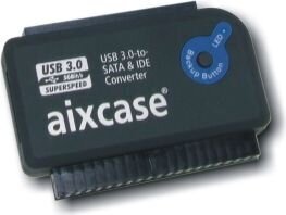 aixcase AIX-BLUSB3SI-PS hinta ja tiedot | Kaapelit ja adapterit | hobbyhall.fi