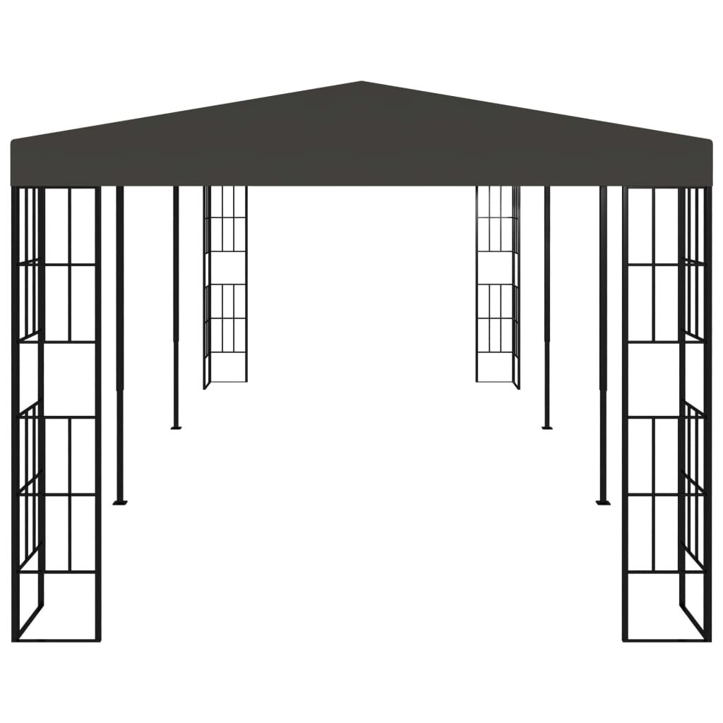 vidaXL Huvimaja 3x6 m antrasiitti hinta ja tiedot | Puutarhapaviljongit | hobbyhall.fi