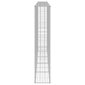 vidaXL Gabion-kivikori kansilla galvanoitu teräs 300x30x150 cm hinta ja tiedot | Aidat ja tarvikkeet | hobbyhall.fi