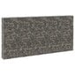 vidaXL Gabion-kivikori kansilla galvanoitu teräs 300x30x150 cm hinta ja tiedot | Aidat ja tarvikkeet | hobbyhall.fi