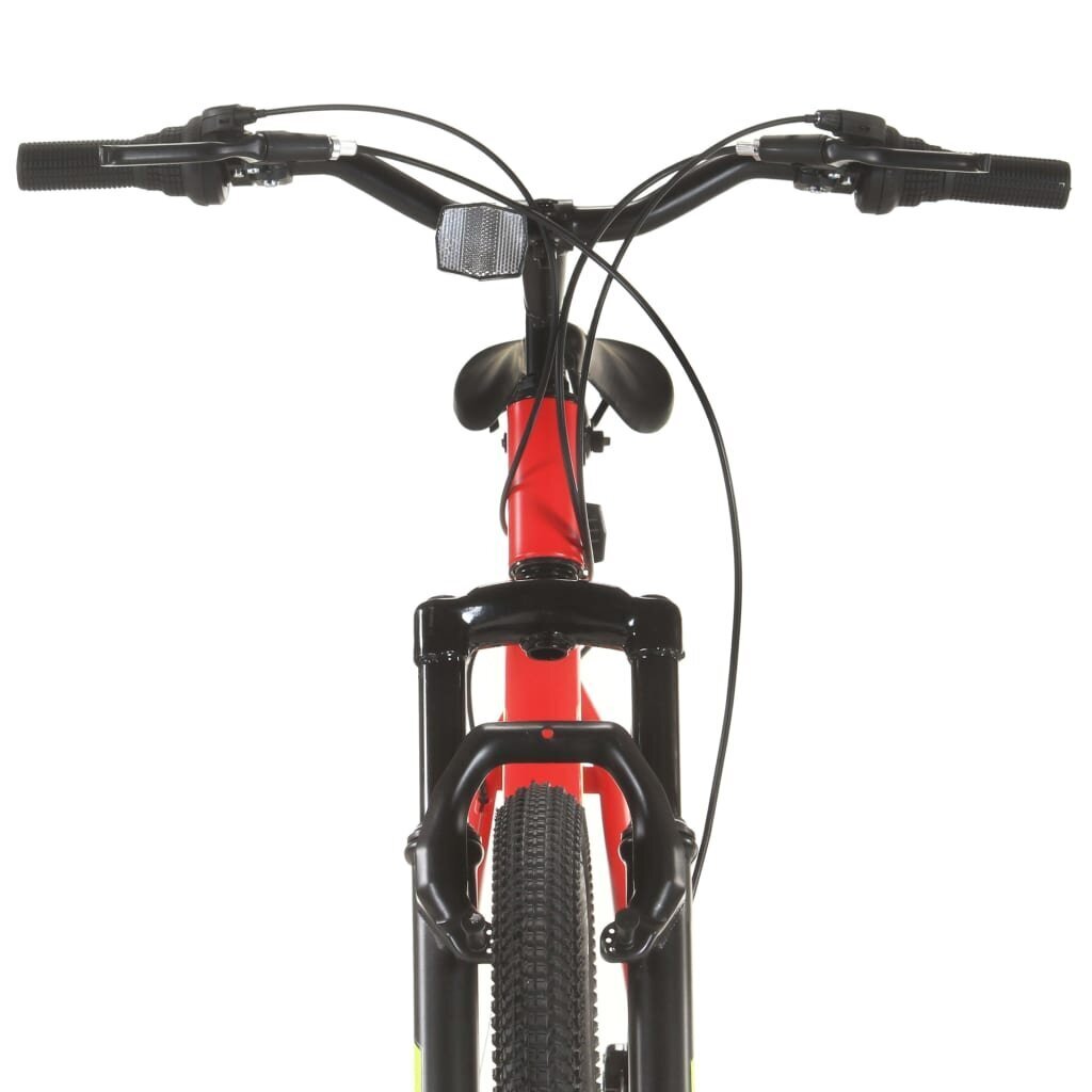 vidaXL Maastopyörä 21 vaihdetta 27,5" renkaat 42 cm runko punainen hinta ja tiedot | Polkupyörät | hobbyhall.fi