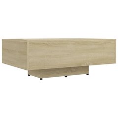 vidaXL Sohvapöytä Sonoma-tammi 85x55x31 cm lastulevy hinta ja tiedot | Sohvapöydät | hobbyhall.fi