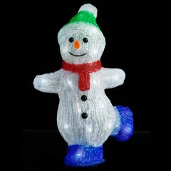 vidaXL LED-lumiukko akryyli sisä- ja ulkokäyttöön 30 cm hinta ja tiedot | Joulukoristeet | hobbyhall.fi