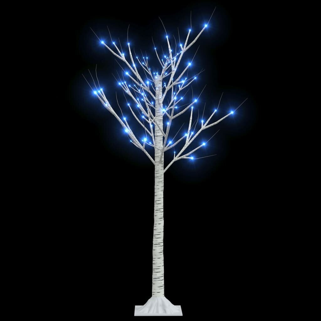 vidaXL Joulukuusi 120 LED 1,2 m sininen paju ulos/sisälle hinta ja tiedot | Joulukoristeet | hobbyhall.fi