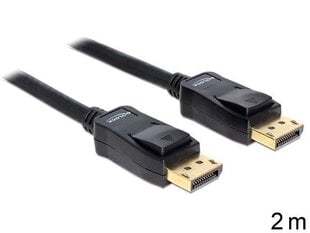 Delock DisplayPort 2.0m hinta ja tiedot | Delock Kodinkoneet ja kodinelektroniikka | hobbyhall.fi