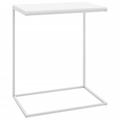 vidaXL Sivupöytä valkoinen 55x35x66 cm tekninen puu hinta ja tiedot | Sohvapöydät | hobbyhall.fi