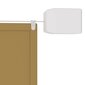 vidaXL Pystymarkiisi beige 180x600 cm Oxford kangas hinta ja tiedot | Aurinkovarjot ja markiisit | hobbyhall.fi