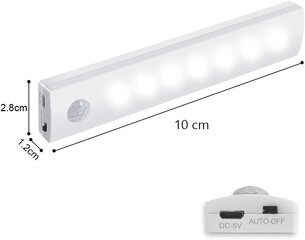 LED-paneeli liiketunnistimilla 10cm hinta ja tiedot | Zhon Huonekalut ja sisustus | hobbyhall.fi