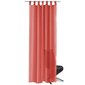 vidaXL Voileeverhot 2 kpl 140x225 cm Punainen hinta ja tiedot | Verhot | hobbyhall.fi