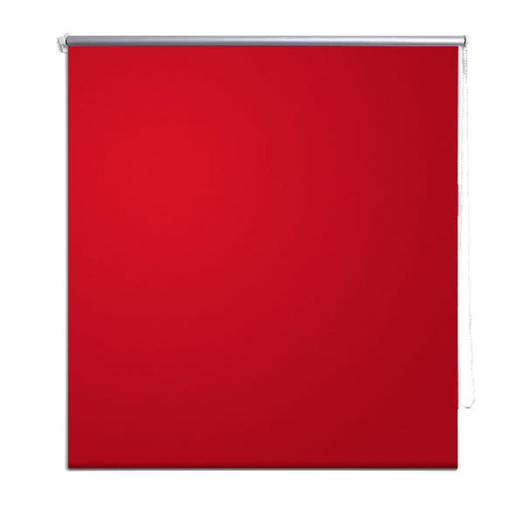 Pimentävä rullaverho 80 x 230 cm Punainen hinta ja tiedot | Rullaverhot | hobbyhall.fi
