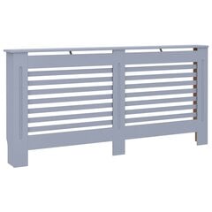 vidaXL Lämpöpatterin suoja antrasiitti 172x19x81,5 cm MDF hinta ja tiedot | Takka- ja uunitarvikkeet | hobbyhall.fi