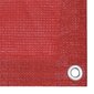 vidaXL Parvekkeen suoja punainen 90x500 cm HDPE hinta ja tiedot | Aurinkovarjot ja markiisit | hobbyhall.fi