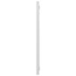 vidaXL Kylpyhuonepeili korkeakiilto valkoinen 90x1,5x37 cm lastulevy hinta ja tiedot | Kylpyhuonepeilit | hobbyhall.fi