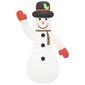 vidaXL Täytettävä lumiukko LED-valoilla 370 cm hinta ja tiedot | Joulukoristeet | hobbyhall.fi