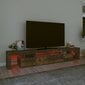 vidaXL TV-taso LED-valoilla savutammi 230x36,5x40 cm hinta ja tiedot | TV-tasot | hobbyhall.fi